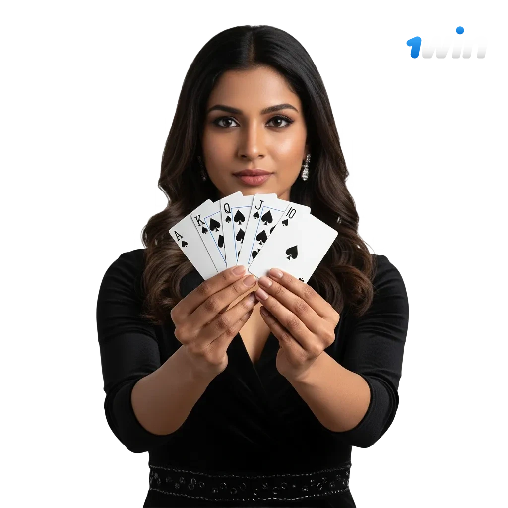 1win Online Casino India banner: live roulette, slots; 500% bonus up to ₹75,000; UPI, Paytm; fast INR deposits, withdrawals.