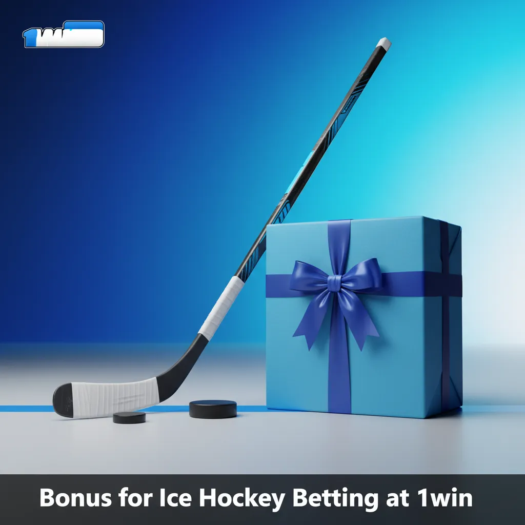 1win ice hockey bonus up to ₹80,000 for new users; first deposit; pre-match & live betting; T&Cs apply