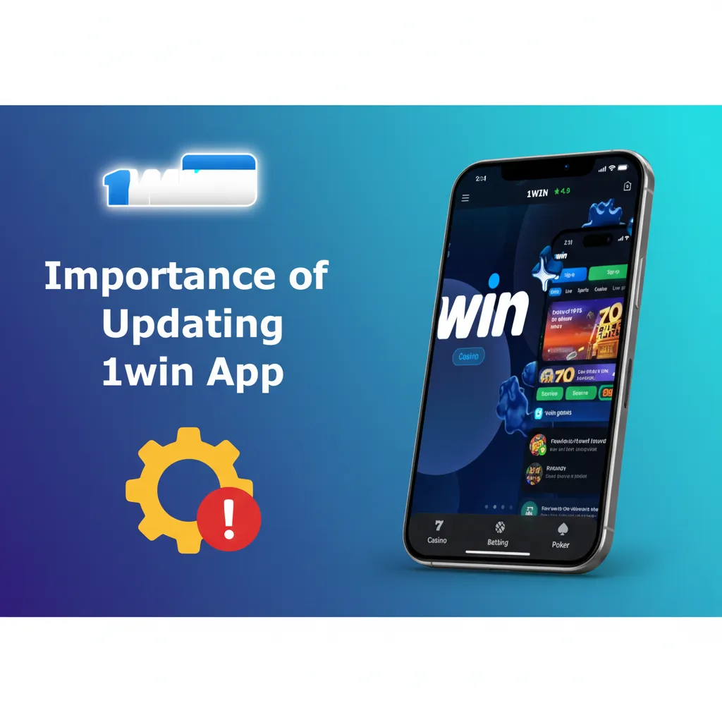 Phone showing 1win app