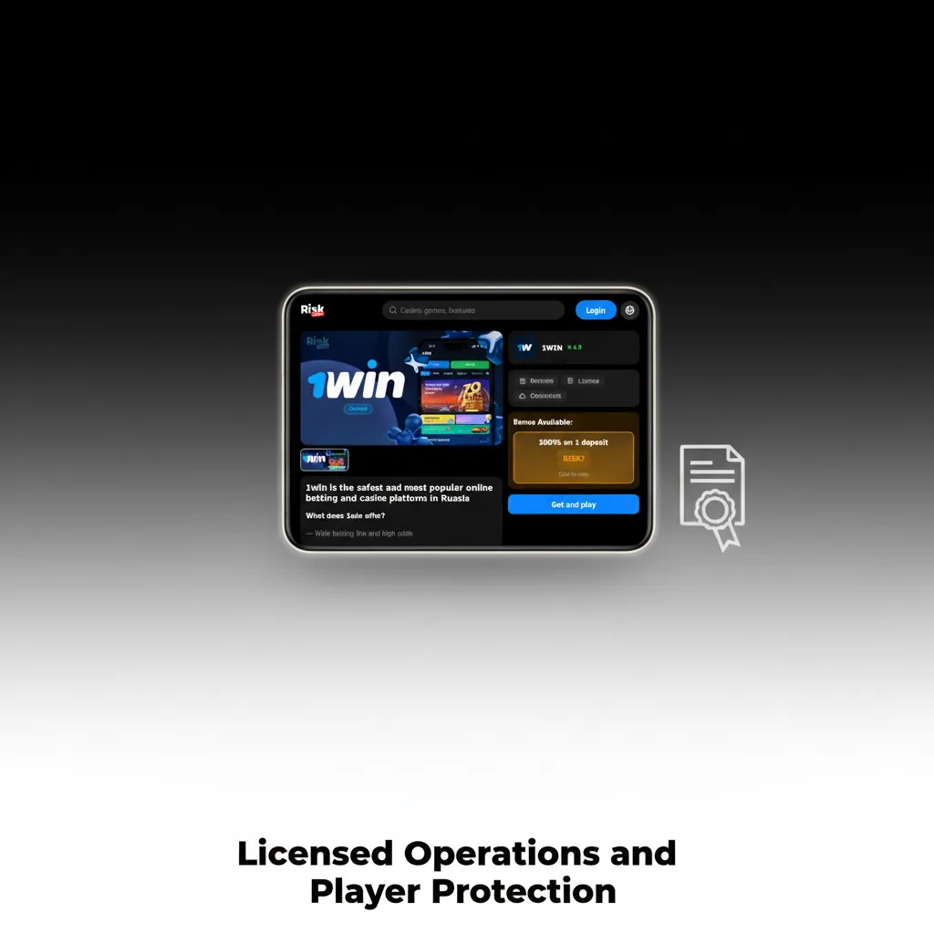 Curaçao eGaming licensed platform with SSL lock, age check, and responsible play icons protecting Indian users.