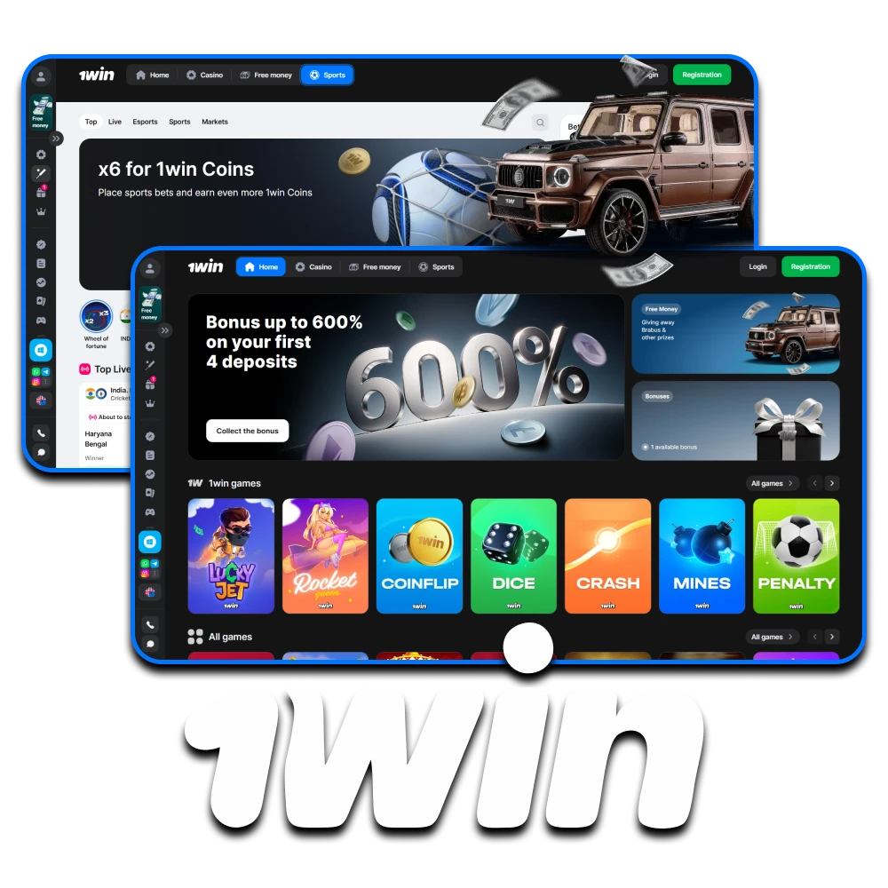 1win is ideal for betting and casino games.