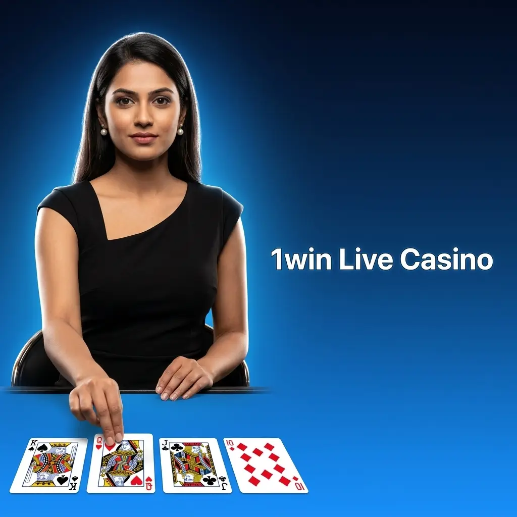1win Live Casino with real dealers streaming Roulette, Blackjack, Baccarat, Poker, and game shows like Crazy Time.
