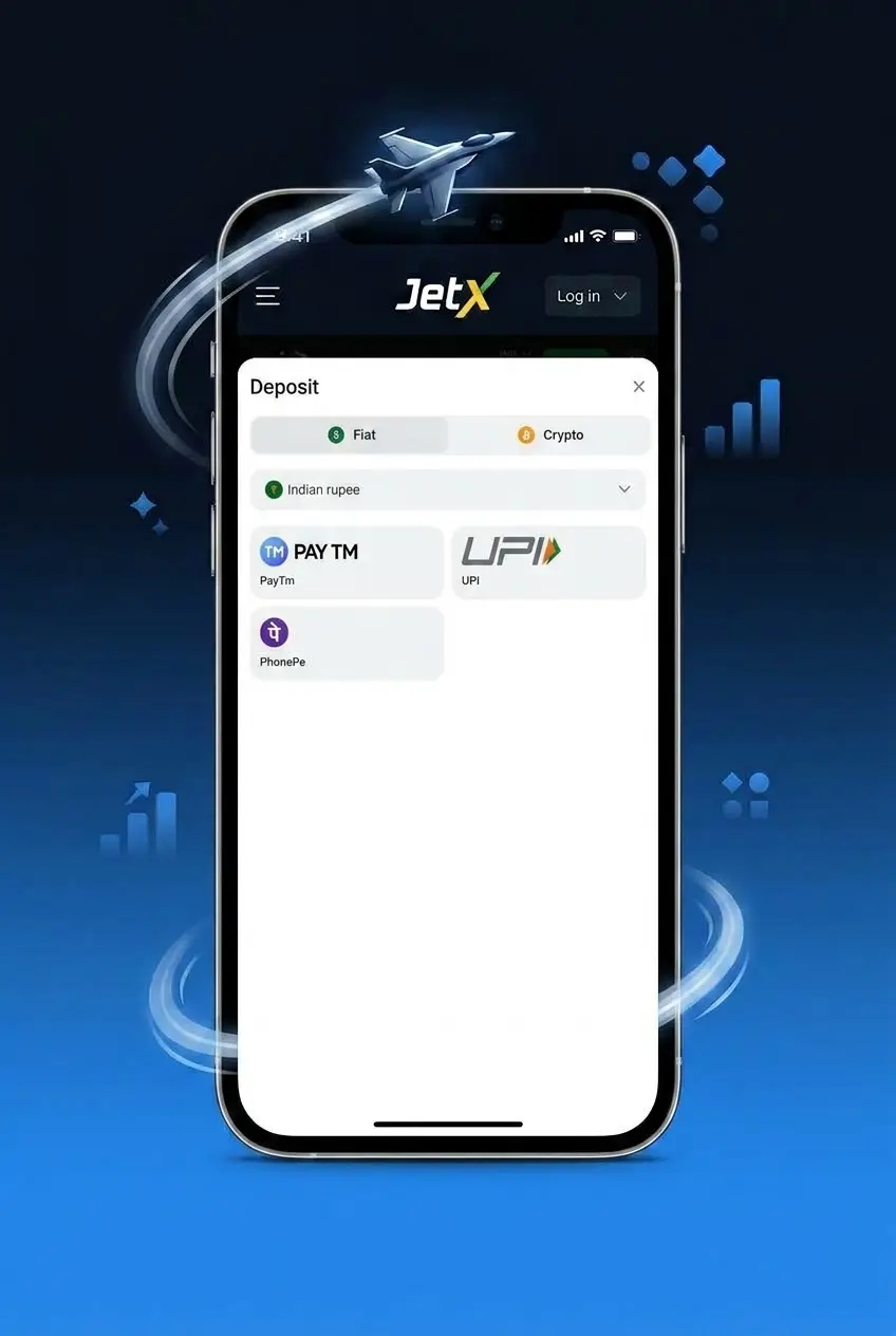 Screenshot of 1win registration step 3 showing promo code entry field for JetX login access on smartphone