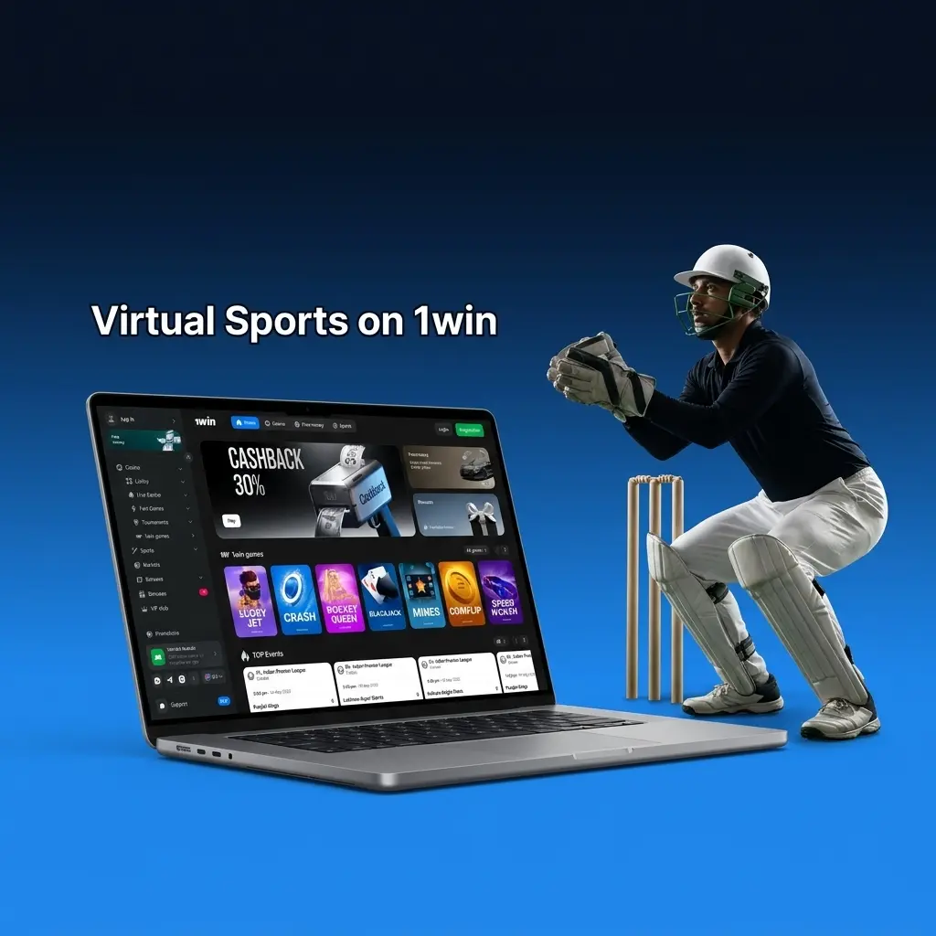 Virtual sports betting on 1win featuring football, horse racing, basketball, tennis and greyhound racing simulations
